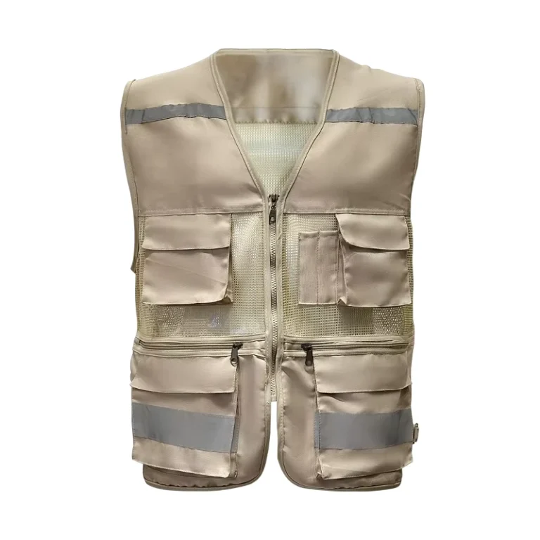 Hi-Vis-Reflective-Construction-Security-Workwear-Jacket-Fishing-Hunting-Breathable-Mesh-Safety-Work-Vest-with-Multi-Pockets