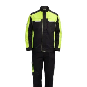 Hi Vis Reflective Construction Workwear Safety Work Clothes Suits Durable Safety Industrial Uniform for Road Workers