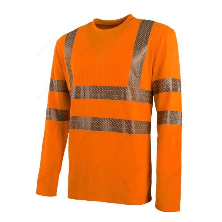 Hi-Vis-Reflective-Pullover-Work-Shirt-Breathable-Long-Sleeve-Safety-Workwear-for-Construction-Industrial-Protective-Shirt