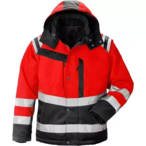 Hi Vis Reflective Safety Work Jacket Men Winter Waterproof Industrial Construction Custom Logo Heavy Duty Multi Pockets