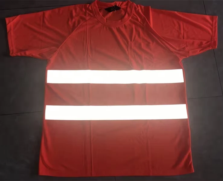 Hi Vis Safety Construction Working Wear T Shirt