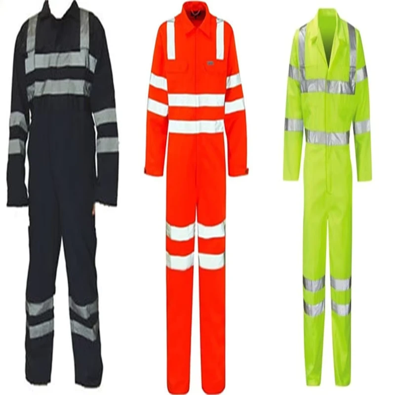 Hi Vis Safety Coverall for Oil and Gas