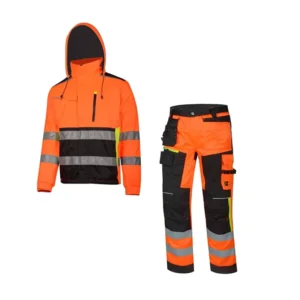 Hi Vis Safety Protection Workwear Coverall Jacket