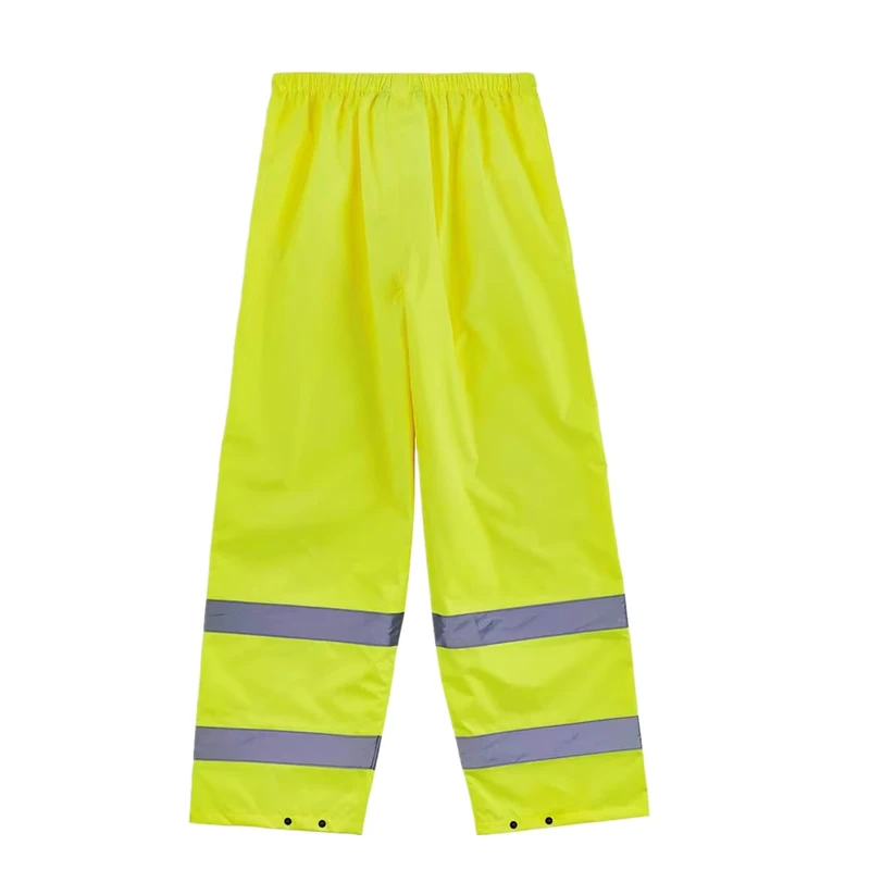 Hi Vis Safety Work Mesh Over Pants with Reflective Tape