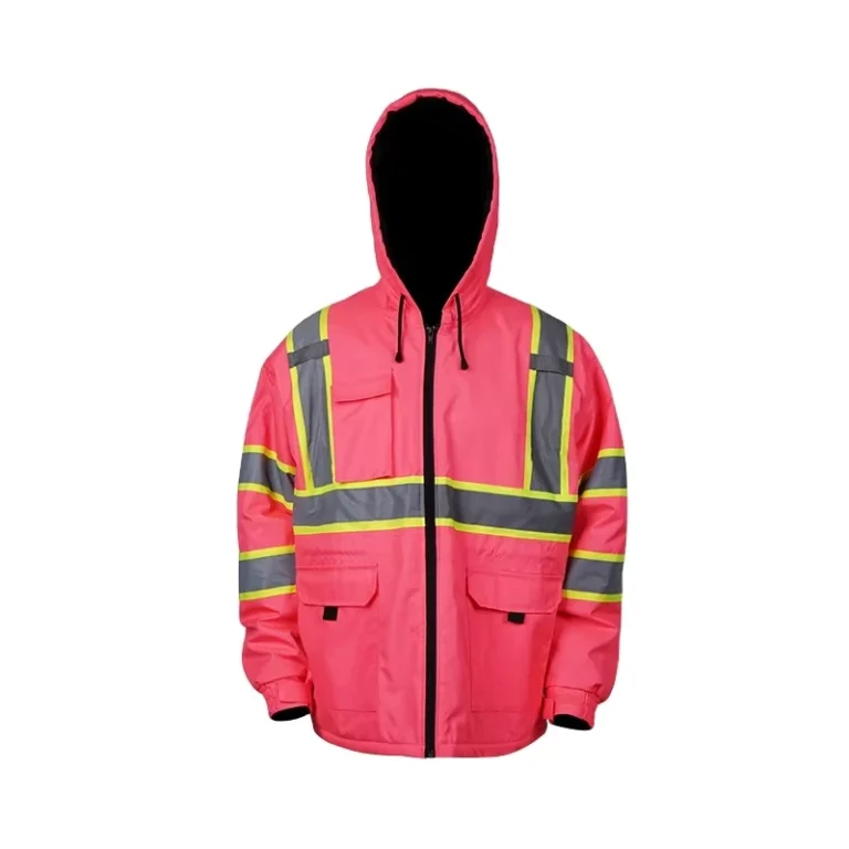 Hi-Vis-Soft-Shell-Safety-Jackets-Pink-Reflective-Safety-Jackets