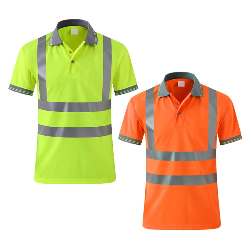 Hi Vis Traffic Road Signs Reflective Safety Shirt
