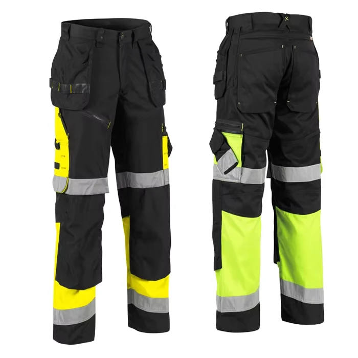 Hi Vis Traffic WorkTrouser Reflective Work Pants