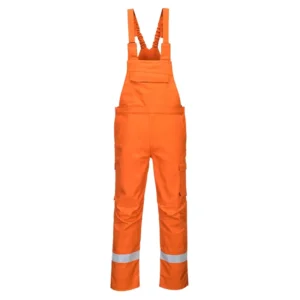 Hi Vis Trouser Traffic Wear Safety Reflective Bib & Brace