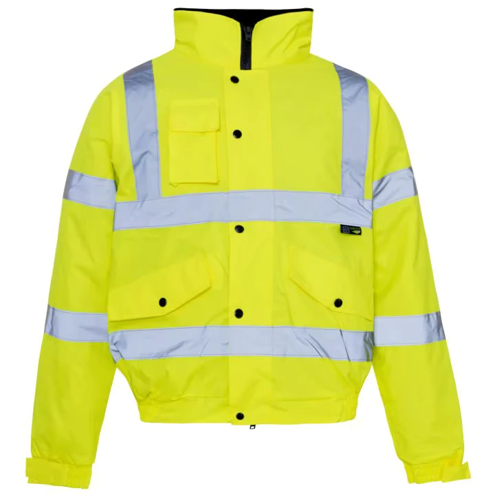 Hi Vis Waterproof Breathable Reflective Safety Clothing 3m Reflective Safety Jacket for Winter