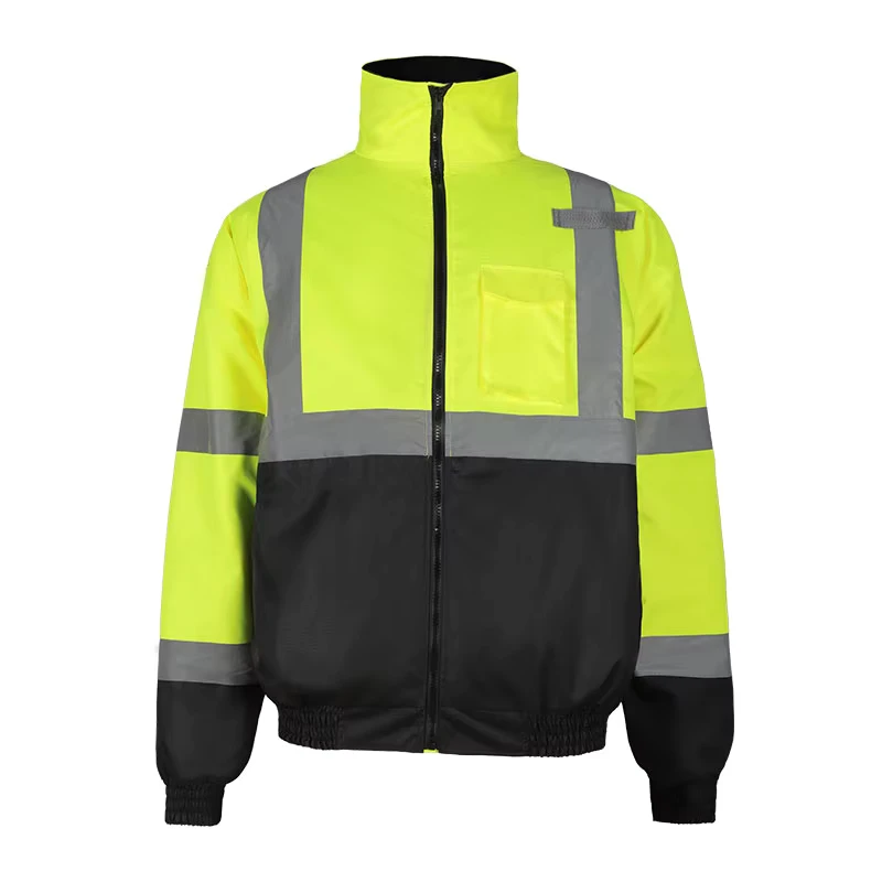 Hi Vis Welding Flame Retardant Fr Reflective Fire Retardant Safety Jacket With Reflective Stripes