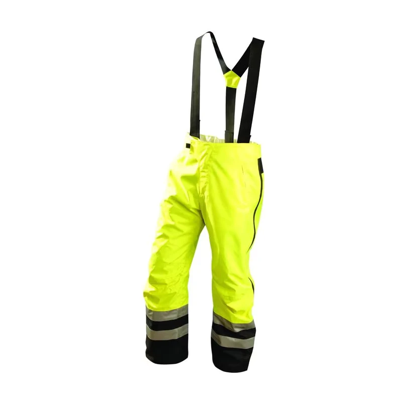 Hi Vis Winter Bib and Brace Reflective Safety Overalls Bib Pants Coveralls Uniforms