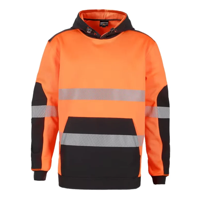 Hi-Vis-Winter-Workwear-Coats-Cotton-Waterproof-Outdoor-Construction-Safety-Jackets-ANSI-Class-2-Orange-High-Visibility