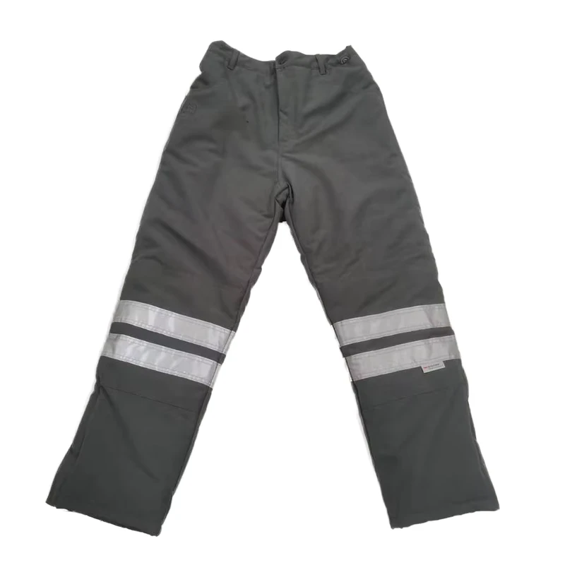 Hi Vis Work Wear Pants Anti Static Breathable High Visibility Reflective Strips Waterproof Safety Clothing for Workers