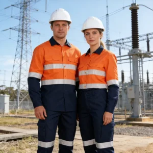 Hi Vis Worker Uniform Coal Oil Gas Mechanics Traffic Mining Construction Reflective Safety Workwear High Visibility Work Shirts