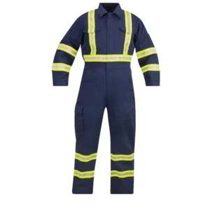 Hi Vis Workwear Coverall Mechanic Construction Oil Gas Safety Coverall Men Work Uniform