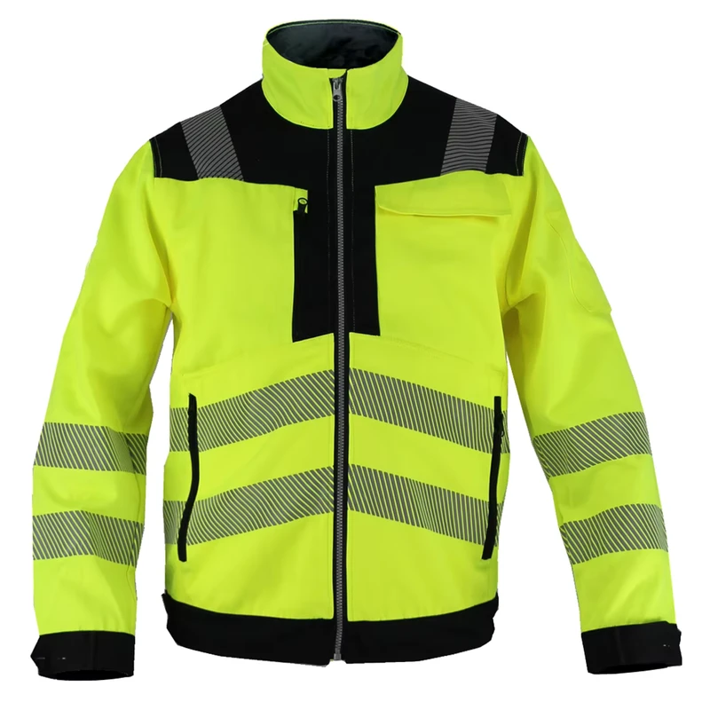 Hi Vis Workwear TC Safety Reflective Work Jacket Construction Work Clothes