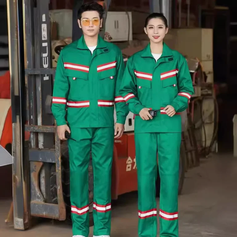 Hi-Visibility-Breathable-Poly-Cotton-Long-Sleeve-Workwear-Set