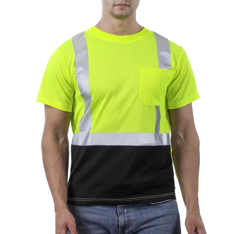 Hi Visibility Shirts for Men Short and Long T Shirt