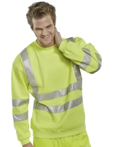 Hi Visibility Yellow Workwear Construction Worker Clothing Uniforms High Visibility for Safety