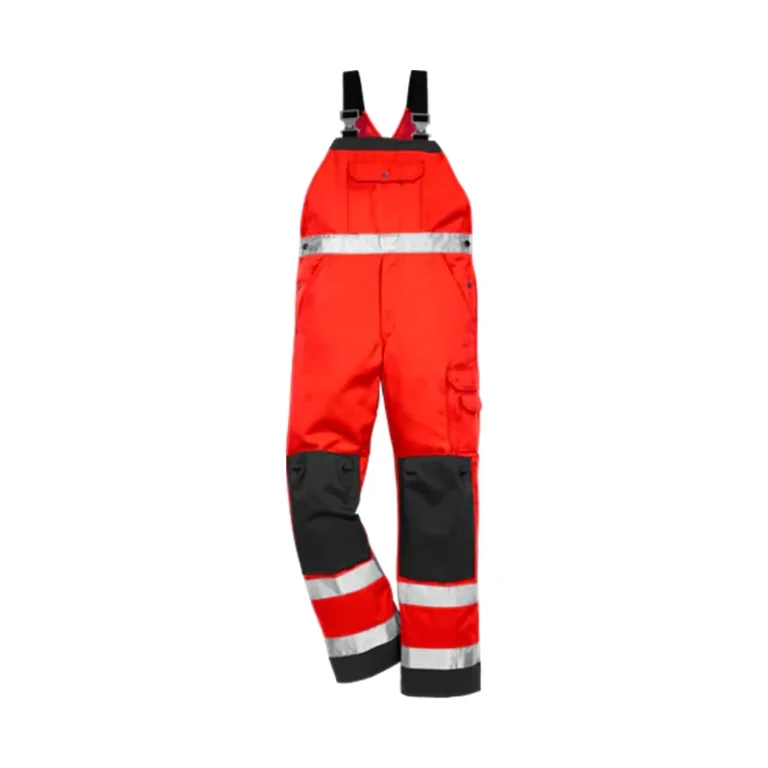 Hi-vis-Polyester-Cotton-Work-Bib-Pants-with-Waterproof-Abrasion-Resistant-Windproof-Features-Unisex-Oeko-Tex-Certified
