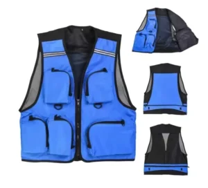 Hi vis Work Vest with Fire Proof Customized logo for OEM Flame Retardant Vest for Men Work Wear Hi Vis Working Safety Vest