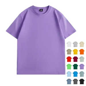 High Def Custom 100% Cotton Blank t Shirt DTG Printing Embroidery Man’s Summer t Shirts Anti Odor Print on Demand Men’s T shirts