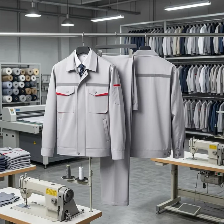 High-End-Anti-Static-Reflective-Abrasion-Resistant-Spring-Autumn-Work-Coverall-Unisex-Cotton-Polyester