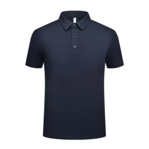 High End for POLO Short Sleeved Shirts Custom Made 100% Cotton Twill Work Uniforms for Summer Enterprise Office Wear