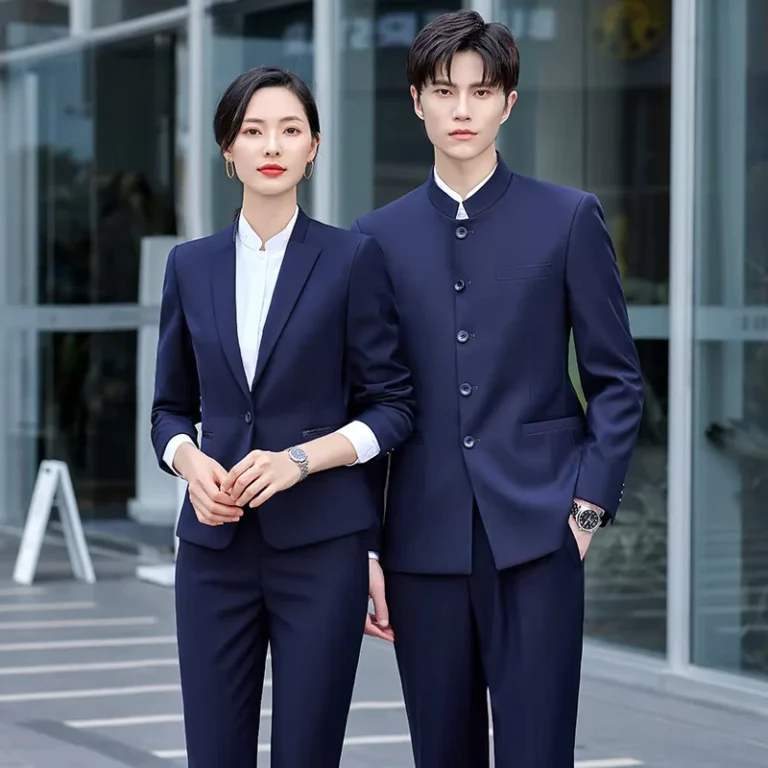 High-Grade-Non-Ironing-Professional-Suit-Set-for-Men-and-Women-Formal-Business-Suit-for-Company-Unit-Tooling