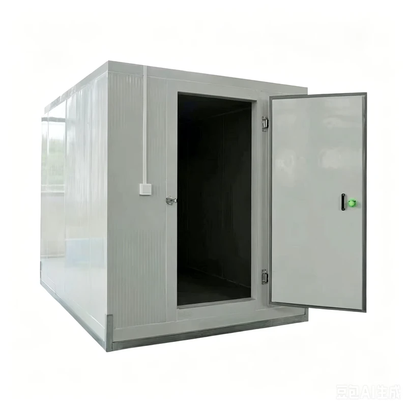 High Insulation Commercial Cold Room Backup Power Supported Walk in Cooler Freezer for Long Time Storage