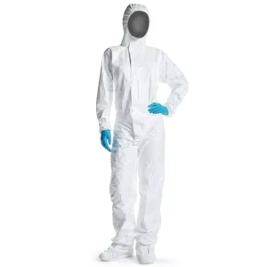 High-Performance Disposable HDPE Gown Flash Spun Overall Coverall Suit Cleanroom Industrial Medical Protective Clothes