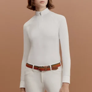 High Performance Equestrian Long Sleeves Shirt Woman Western Shirt Horse Riding Tight Base Layer