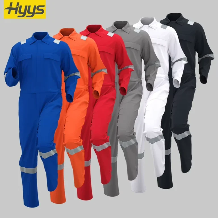 High-Quality-100-Cotton-Reflective-Work-Wear-Safety-Construction-Workwear-Coveralls