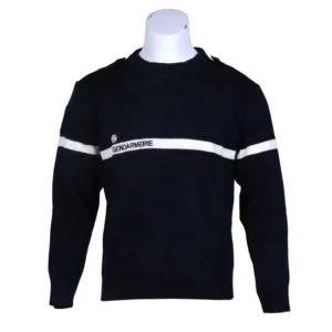 High Quality 100% Wool Gendarmerie Pullover Sweater