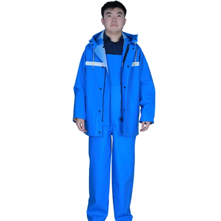High-Quality-Adult-PVC-Poncho-Raincoat-Reflective-Strip-Work-Clothes-Anti-Seepage-Waterproof-Design-Mining-Labor-Custom-Logo