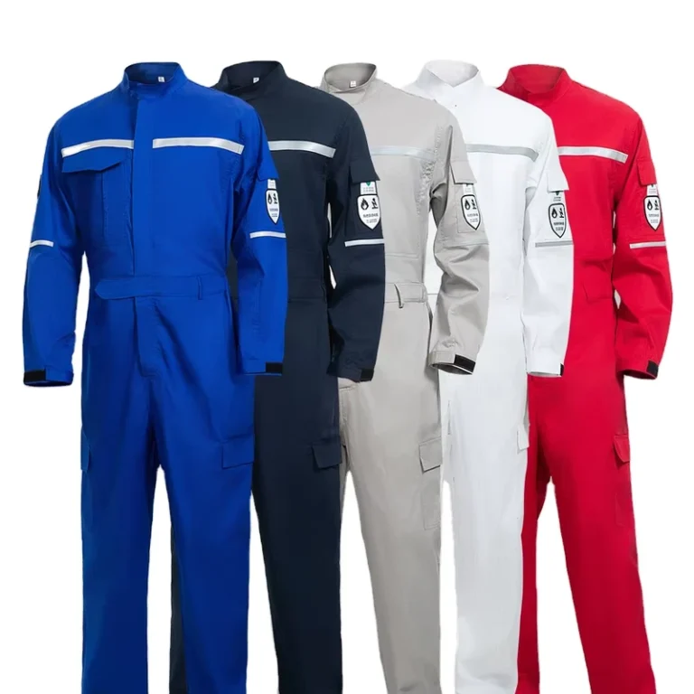 High-Quality-Anti-Static-Flame-Resistant-Worker-Coverall-Protective-FR-Workwear-Uniform-for-Oil-Gas