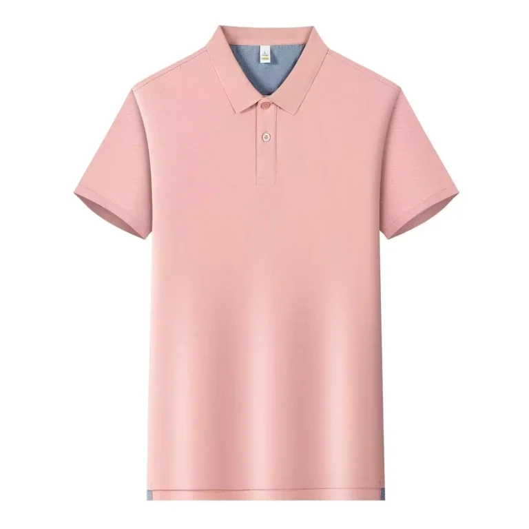 High-Quality-Anti-Wrinkle-Company-Uniform-200gsm-Polyester-Cotton-Mens-Shirt-Custom-Embroidery-Logo-Business-Casual-Golf