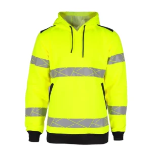 High Quality Breathable Work Wear Comfortable FR Clothing Hi Vis Reflective Safety Hoodie Sweatshirt