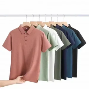 High Quality Business Leisure 100%cotton Custom Printed Weight Men’s Street Wear Golf T shirt Blank Custom Logo Polo T shirt