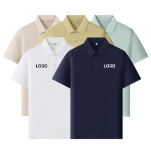 High Quality Business Work Uniform Plain Blank Custom Logo Mercerized Cotton Bulk Order Men Polo Tee Shirt Polo T Shirt