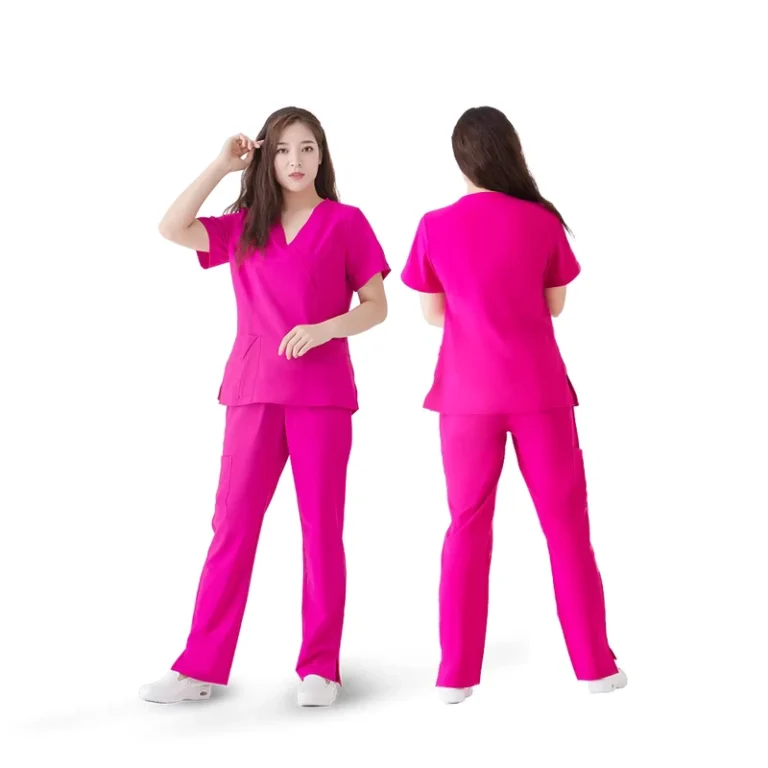 High-Quality-Comfortable-Womens-Design-Medical-Scrubs-Jogger-Pants-for-Beauty-Salon-Nurse-Uniform
