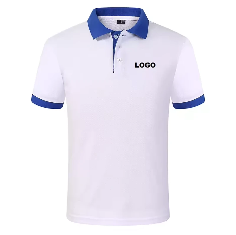High Quality Custom Camisa Polo Mens Polo Shirt Logo Work Corporate Uniform Blank Plain Sports Golf Polo Shirts