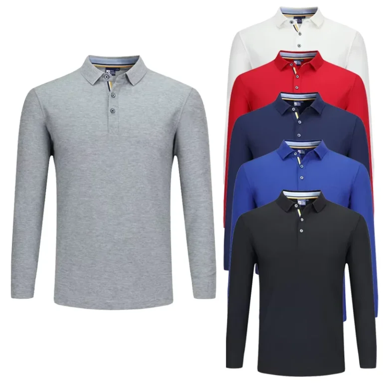 High-Quality-Custom-Embroidered-Long-Sleeve-Polo-Shirts-Cotton-Cuprammonuium-Performance-Polo-Shirt-Business-Unisex-Polo-T-Shirt