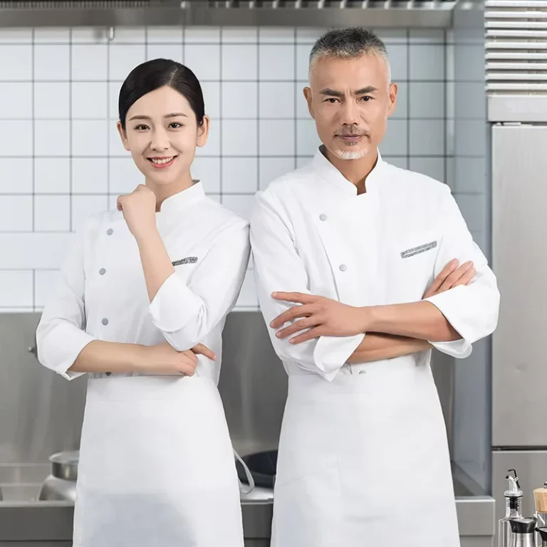 High-Quality-Custom-Embroidery-Oem-Logo-Restaurant-Kitchen-Hotel-Chef-Cook-Uniform-Unisex-Men-Women-Catering-Staff-Chef-Uniform
