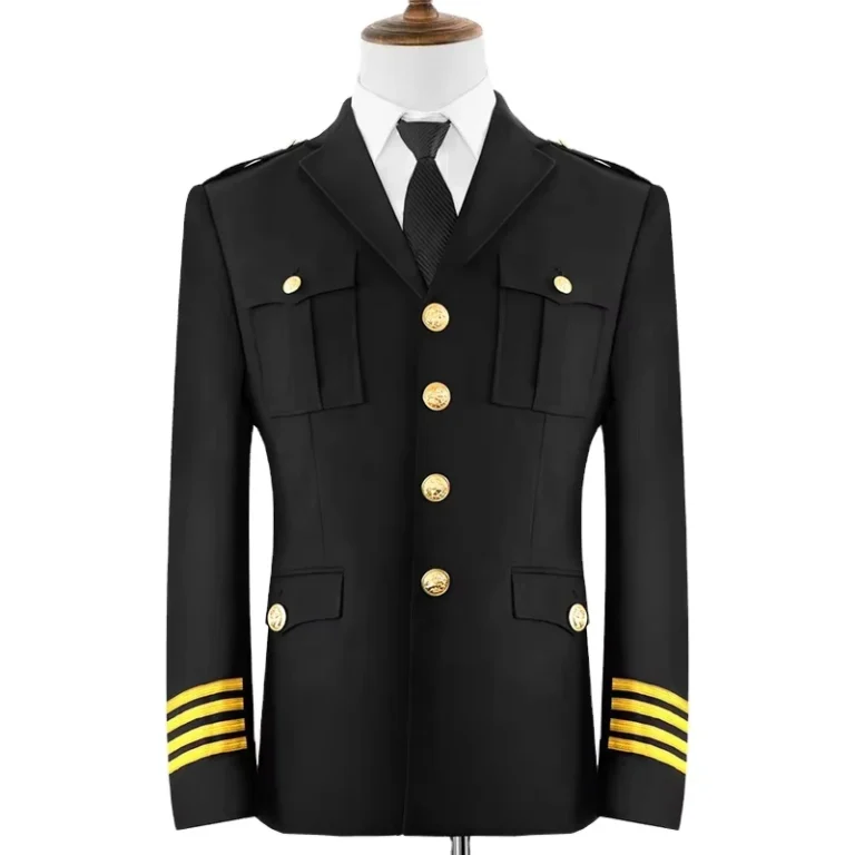 High-Quality-Customized-Design-Black-Security-Guard-Uniform-Jacket-Coat-Polyester-Viscose-Material-Needle-Detection-S-5XL-Guard