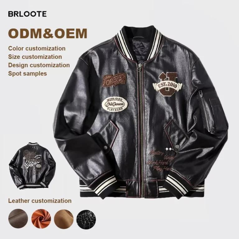 High-Quality-Customized-Mens-Baseball-Embroidered-Leather-Breathable-Windproof-Jacket-Pilot-Bomber-Style-Casual-Winter-Stand