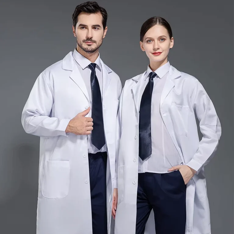 High-Quality-Doctor-White-Long-Sleeve-Laboratory-Nurse-Custom-Logo-Coat-Work-Clothes-Uniform-Hospital-Work-Wear