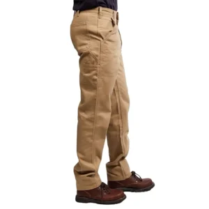 High Quality Durable 100% Cotton Flame Retardant Workwear Work Pants for Men Custom Logo