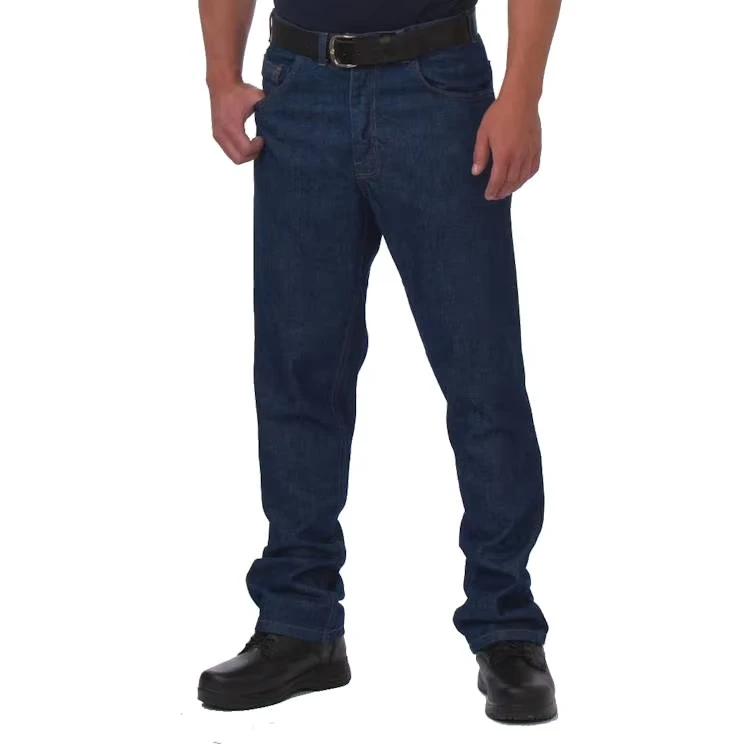 High Quality FR Prewashed 100% Cotton Man Work Wear Pants Relaxed Straight 4-Pocket Jean