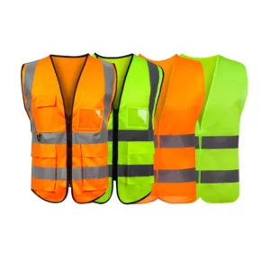 High Quality Hi Vis Reflector Jacket Reflective Safety Vest With Custom Logo